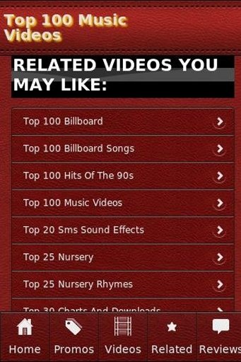Top 100 Music Videos截图6