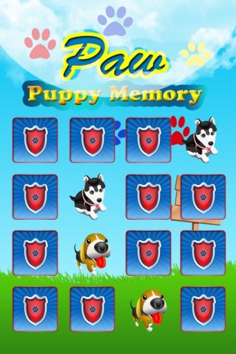 Paw Puppy Memory截图2