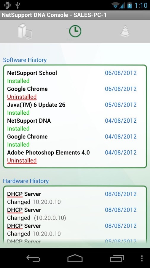 NetSupport DNA Mobile Console截图1