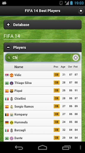 FIFA 14 Best Players截图4
