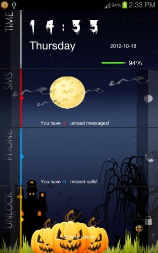 Halloween Night Theme GoLocker截图1