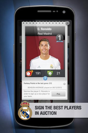 Real Madrid FantasyManager '14截图4