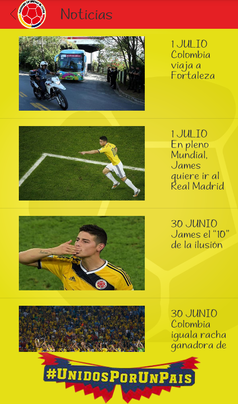 Seleccion Colombia App截图2