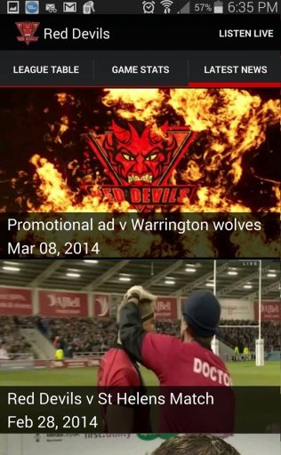 Salford Red Devils Official截图4