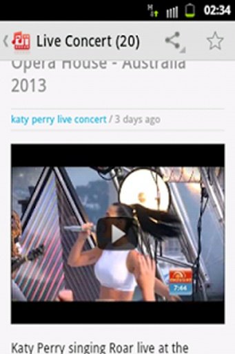 Katy Perry Live Concert Videos截图3