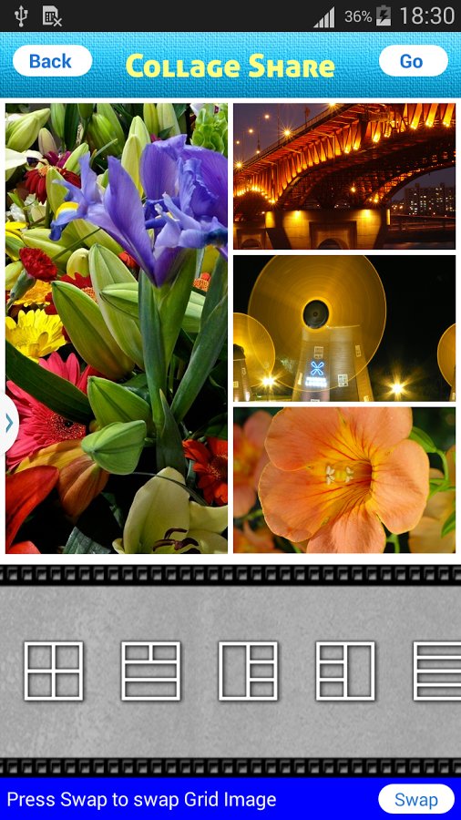 Collage share - Pic Grid截图1