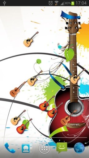 Acoustic Guitar Live Wallpaper截图3