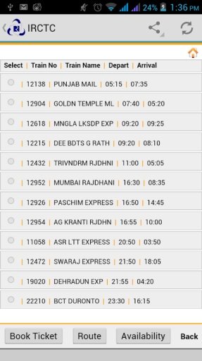 IRCTC 2.0截图3