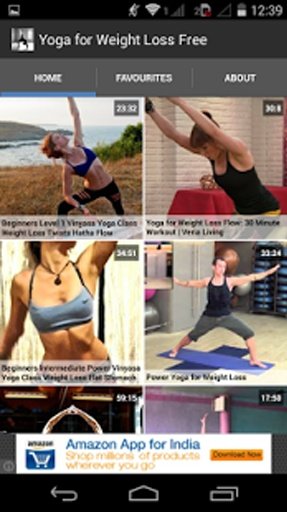 Yoga for Weight Loss Free截图2