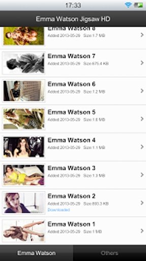 Emma Watson Jigsaw HD截图4