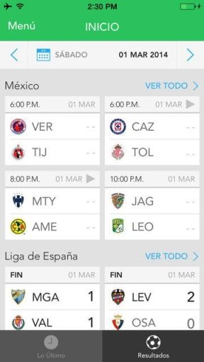 Univision Football for Android截图2