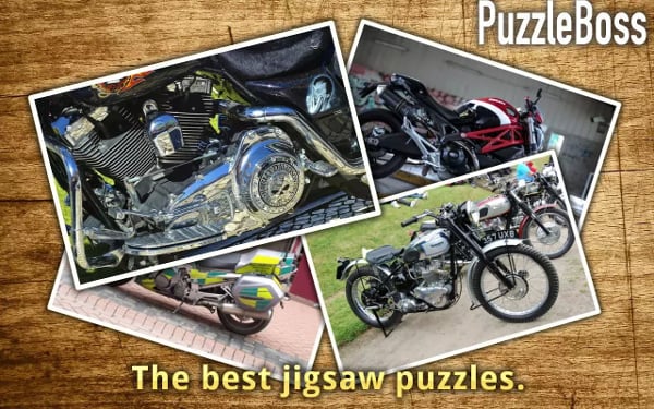 Motorcycle Jigsaw Puzzles FREE截图2