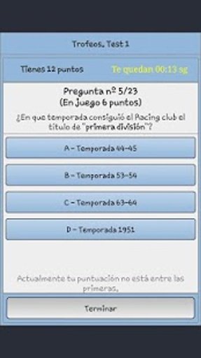 Racing Club Trivial截图1