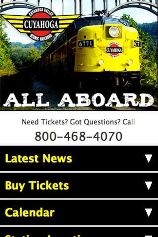 Cuyahoga Valley Rail Road截图1