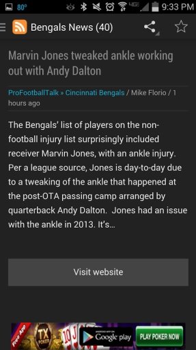 Bengals Addicts News!截图2