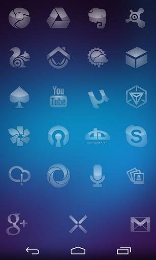 MNML Glass Icon Pack截图3