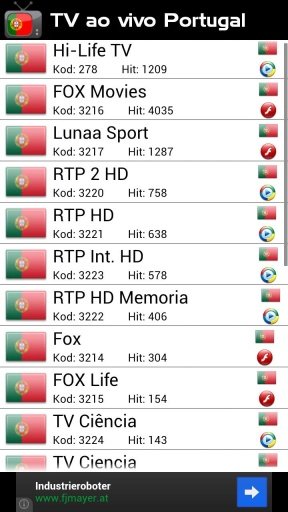 Live TV Portugal截图3