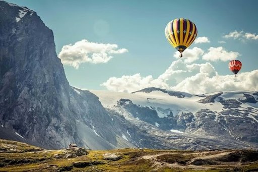 Hot air balloon HD wallpaper截图7