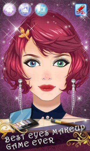 Eyes Makeup - Girls game截图3
