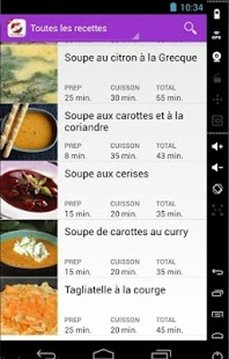 Recettes minceur截图