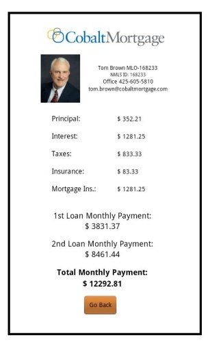 Tom Brown's Mortgage Calc截图1