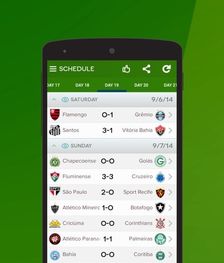 Campeonato Brasileiro Live截图1