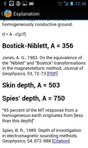 EM Skin Depth Calculator截图4