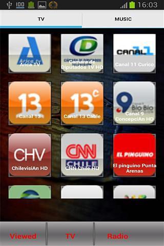 Chile TV Pro截图2