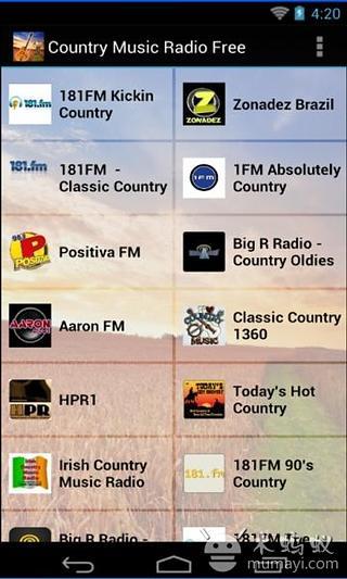 乡村音乐电台免费截图2