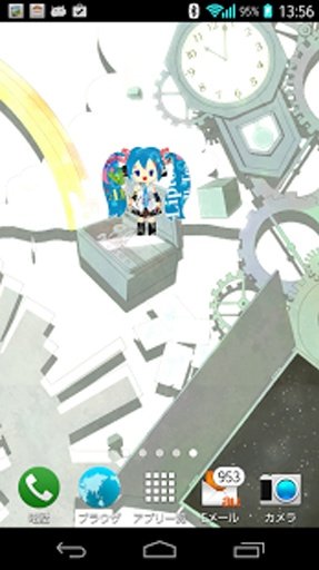 LiveWallpaper of Vocaloid Miku截图2