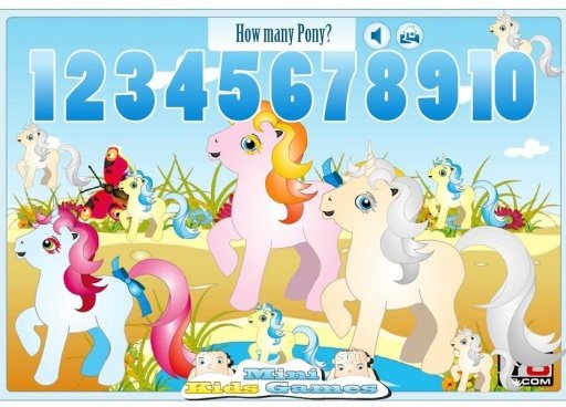 Pony Count Game截图4