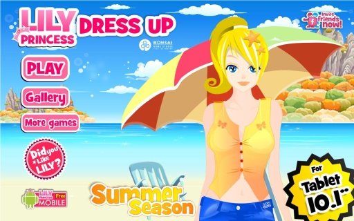 Lily Dress Up Summer截图1