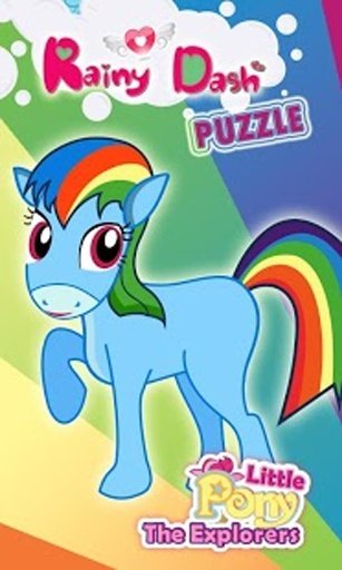 Rainy Dash Pony Game Puzzle截图2