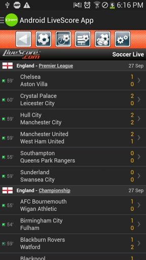 Livescore Now截图1