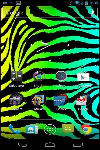 Zebra Stripes Live Wallpaper截图2