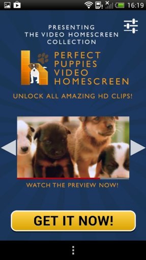 Puppies Free Homescreen截图1