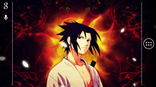 Sasuke Naruto Livewallpaper截图1