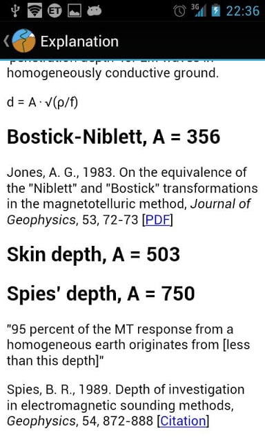 EM Skin Depth Calculator截图1