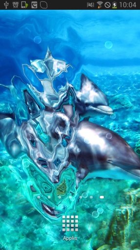 Dolphins with Bubbles LWP截图4