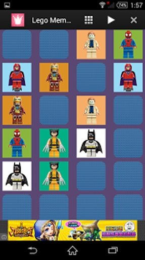 Memory Game for Lego Fans截图3