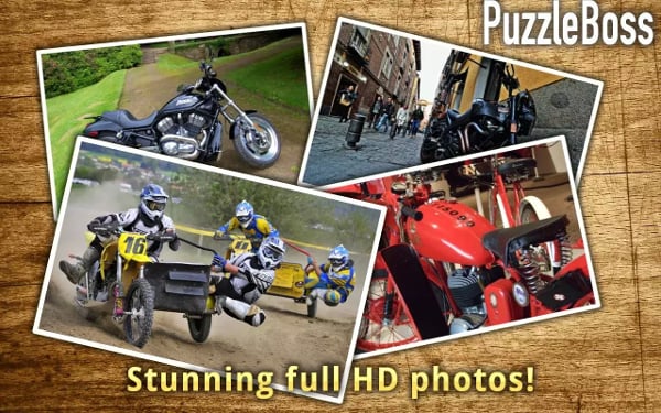 Motorcycle Jigsaw Puzzles FREE截图4