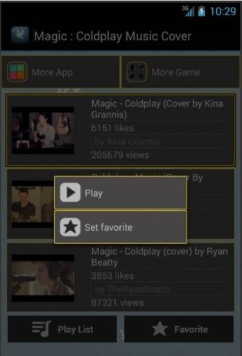 Magic : Coldplay Music Cover截图3