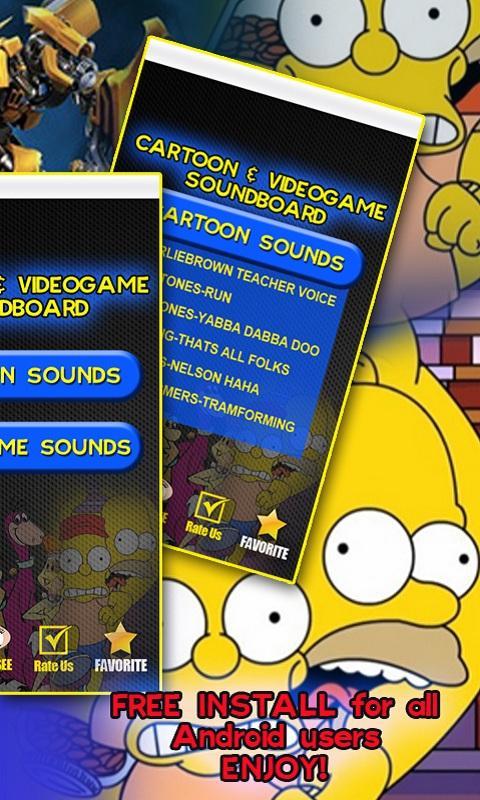 Cartoon &amp; Videogame Soundboard截图2