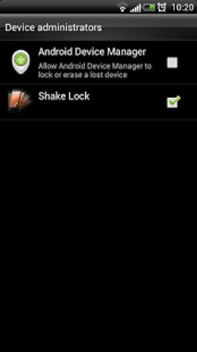 Shake Lock截图1