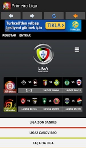 Liga Zon Sagres in Portugal截图7