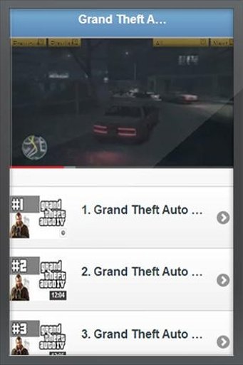 Grand Theft Auto 4 Video HD截图1