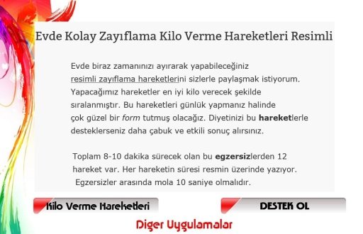 Evde Kolay Zayıfla截图2