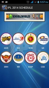 IPL 2014 Schedule截图