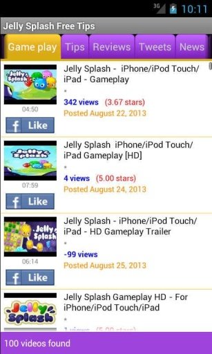 Jelly Splash Free Tips截图1