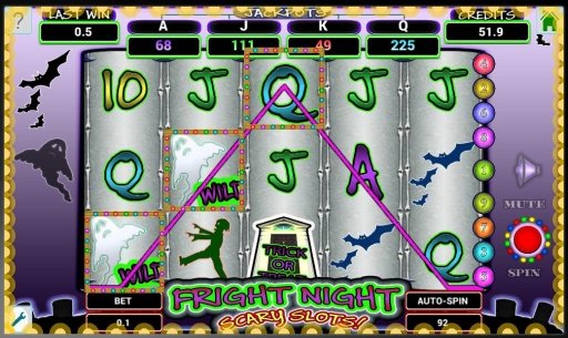 Fright Night Scary Slots FREE截图1